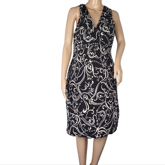 INC International Concepts Swirl Chains Dress - Picture 1 of 3